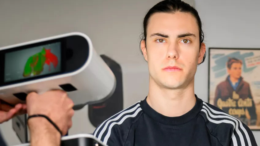 นักแสดงชาวฝรั่งเศส Malik Zidi และ Raphael Temin สแกนร่วมกับ Artec Leo เพื่อสร้างเอฟเฟ็กต์ภาพที่น่าทึ่งสำหรับภาพยนตร์เรื่องใหม่