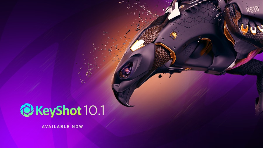 KeyShot 10.1 เปิดตัวแล้ว