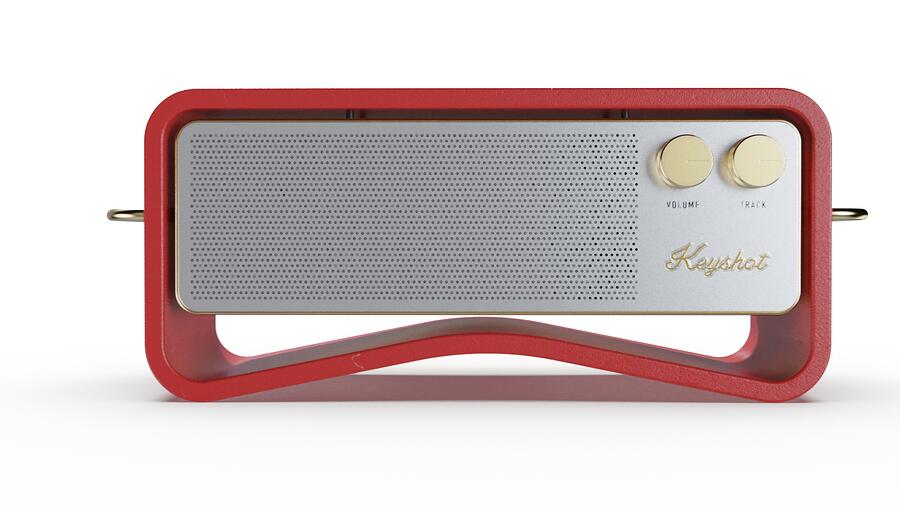 เพื่อสร้างพื้นหลังสีขาวใน KeyShot