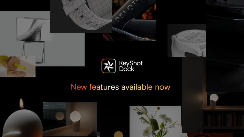 นำทรัพยากร 3D ให้มีชีวิตชีวาและใช้ AI ในการจัดการทรัพยากรของคุณด้วยฟีเจอร์ใหม่ที่มีให้ใช้งานแล้วใน KeyShot Dock