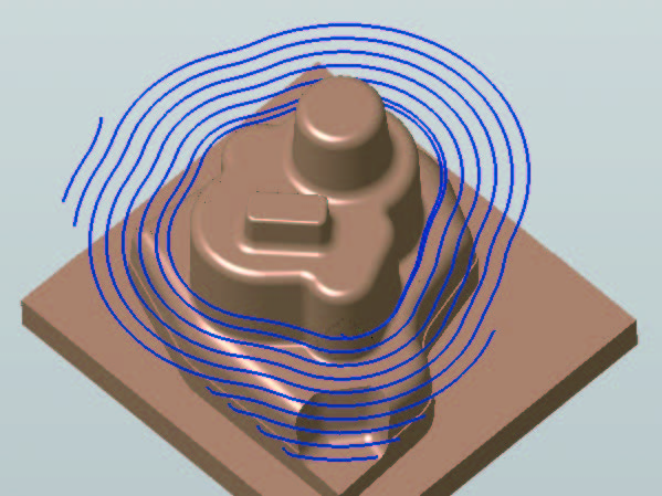 Spiral Core Roughing Processing