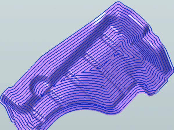 3D Composite Curved Surface Processing