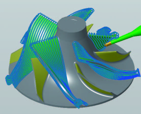 5-Axis Impeller Rework