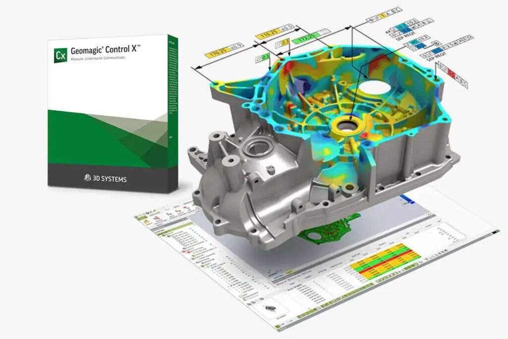 แพลตฟอร์มการวัด 3D แบบบูรณาการ<br>「Geomagic ControlX」