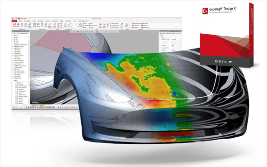 ตัวสร้างแบบจำลองย้อนกลับ 3D สำหรับ Solid<br> 「Goemagic DesignX」