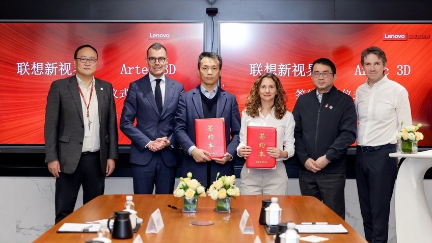 Artec 3D ตกลงเป็นพันธมิตรด้านเทคโนโลยี AI-3D กับ Lenovo NV และ Artron
